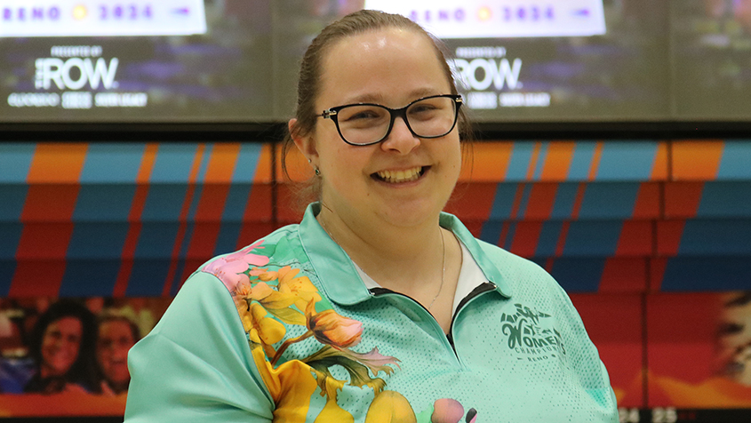 Erin Murphy at the 2024 USBC Women's Championships